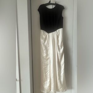 Ralph Lauren long formal silk dress